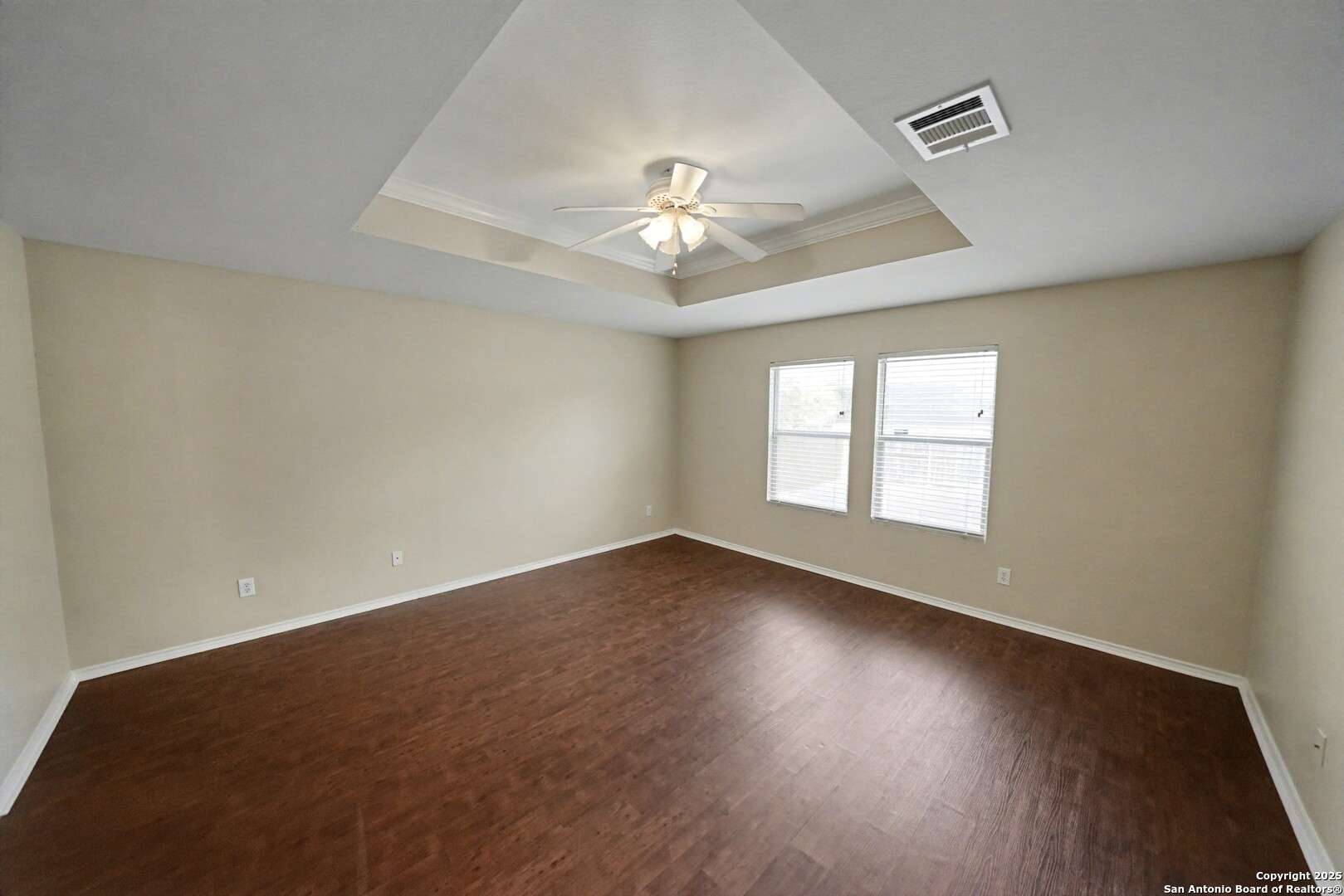 112 Stream Crossing Cibolo, TX 78108 - Photo 19 of 38 wooden floor in an empty room with a window