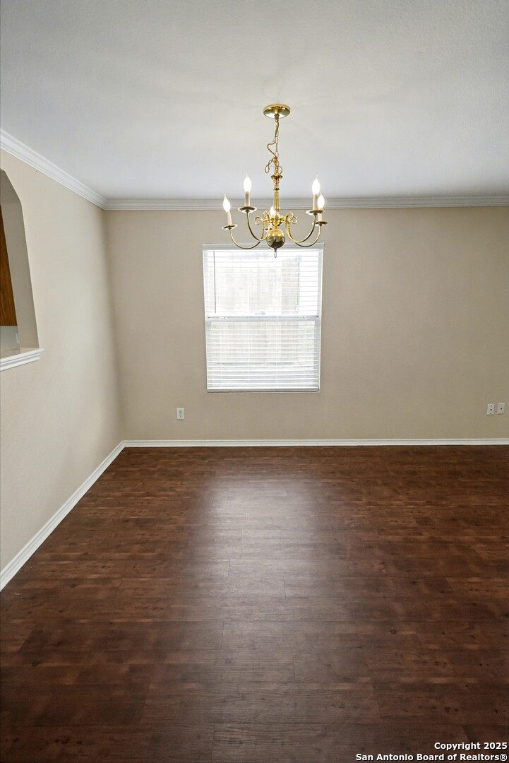 112 Stream Crossing Cibolo, TX 78108 - Photo 26 of 38 an empty room with wooden floor and windows