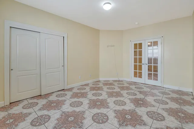 a view of empty room