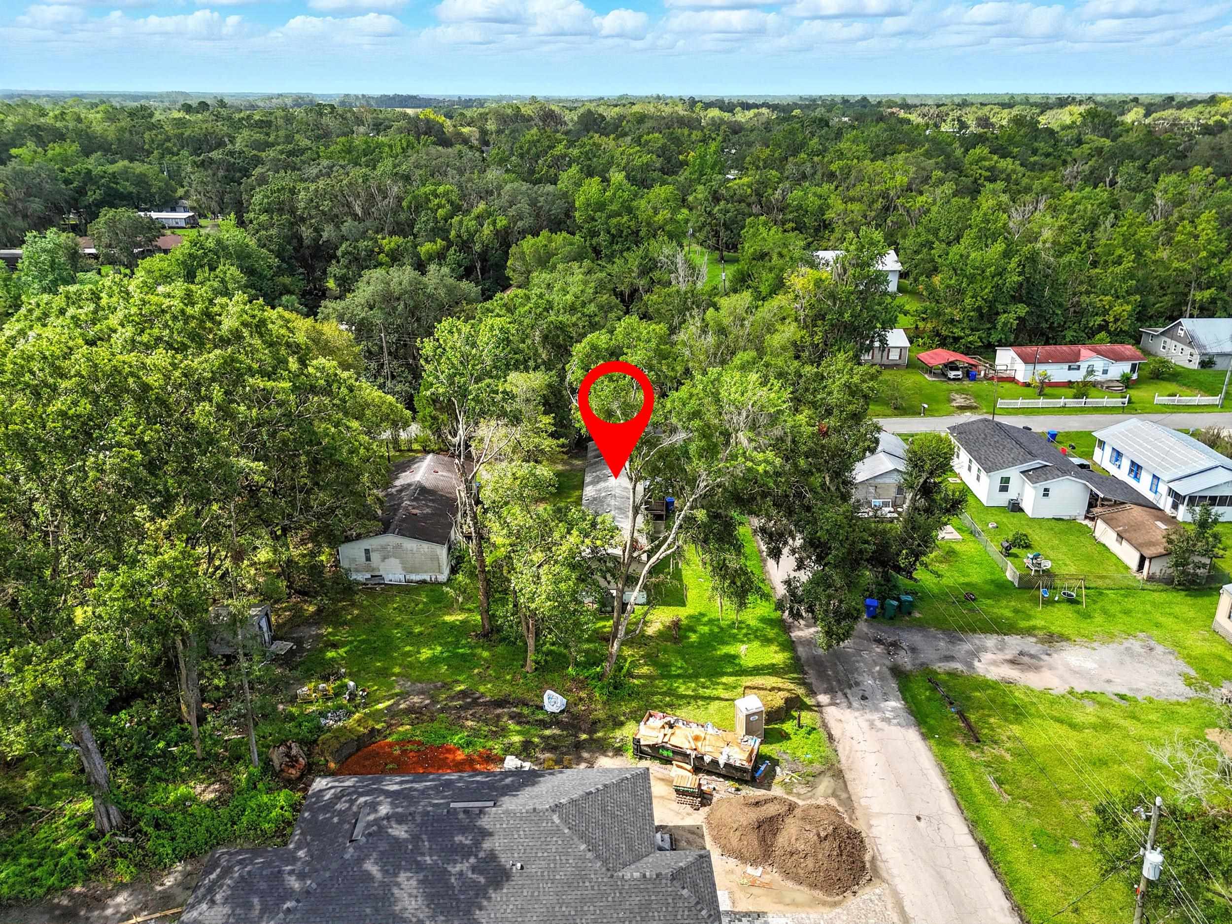 300 East Carter Street Hastings, FL 32145 - Photo 35 of 41 a view of swimming pool with a yard