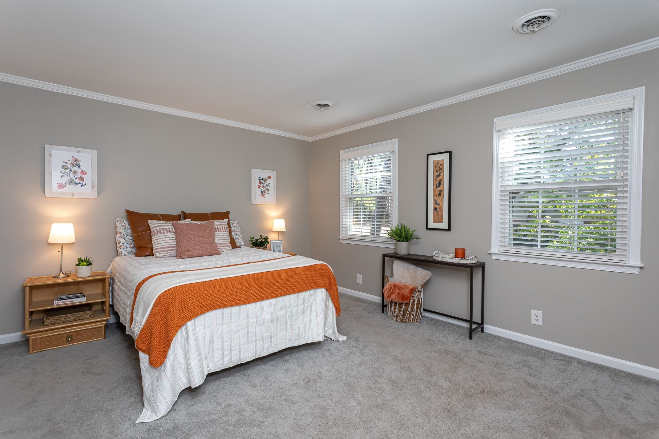 2943 Wycliff Road Raleigh, NC 27607 - Photo 25 of 31 a bed room with a bed and a chair