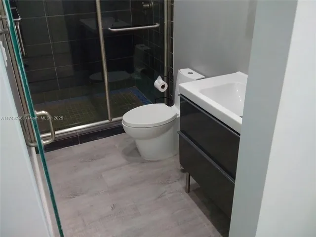 a close up of a shower