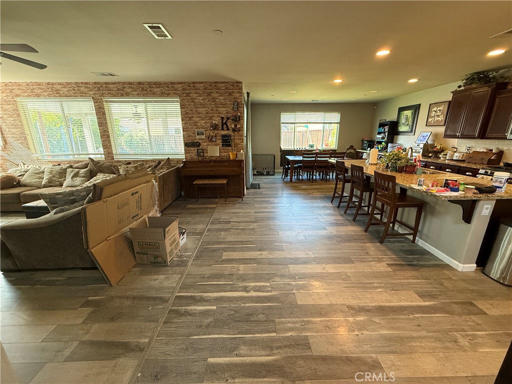 30130 Pine Needle Road Menifee, CA 92585 - Photo 36 of 45 a kitchen with stainless steel appliances lots of counter top space