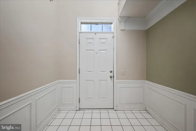 a view of empty room