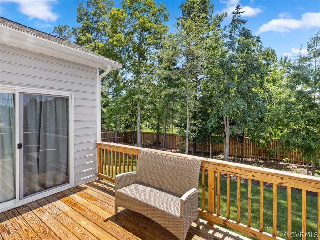 1413 Braisden Road Midlothian, VA 23114 - Photo 35 of 37 a view of a deck