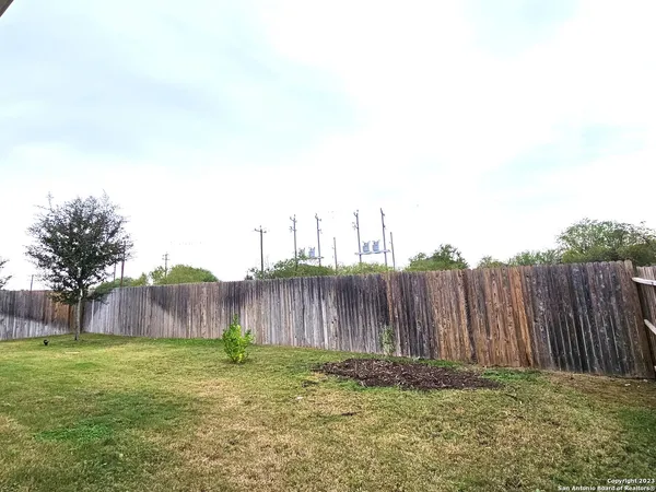 a backyard of a house