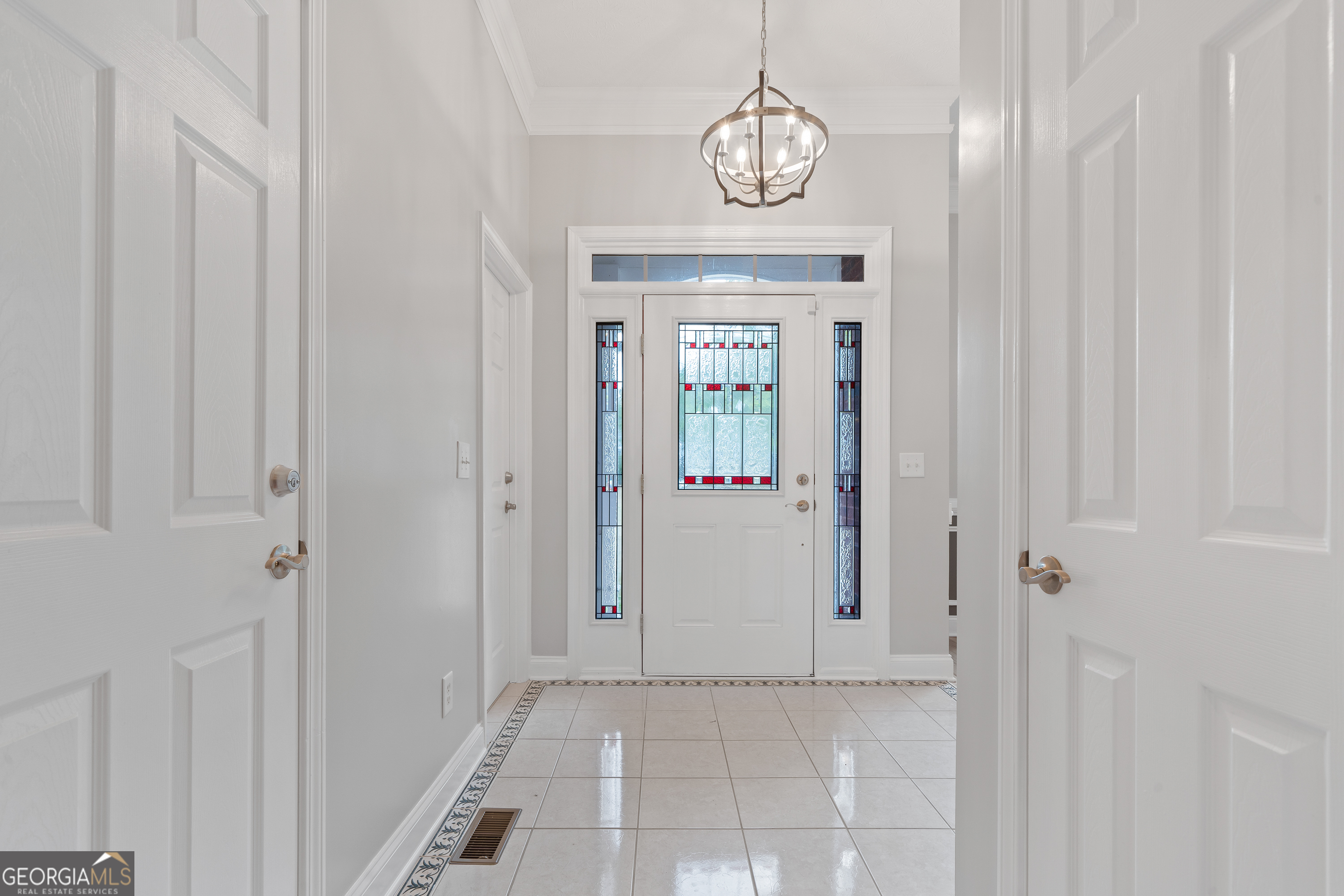 1041 Holstein Road Buckhead, GA 30625 - Photo 6 of 49 a view of a hallway with wooden floor and staircase
