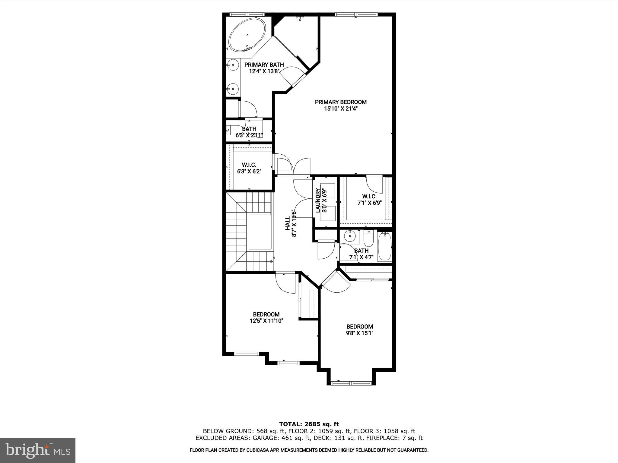 329 Spruce Pine Road Abingdon, MD 21009 - Photo 55 of 59 Upper Level Floor Plan