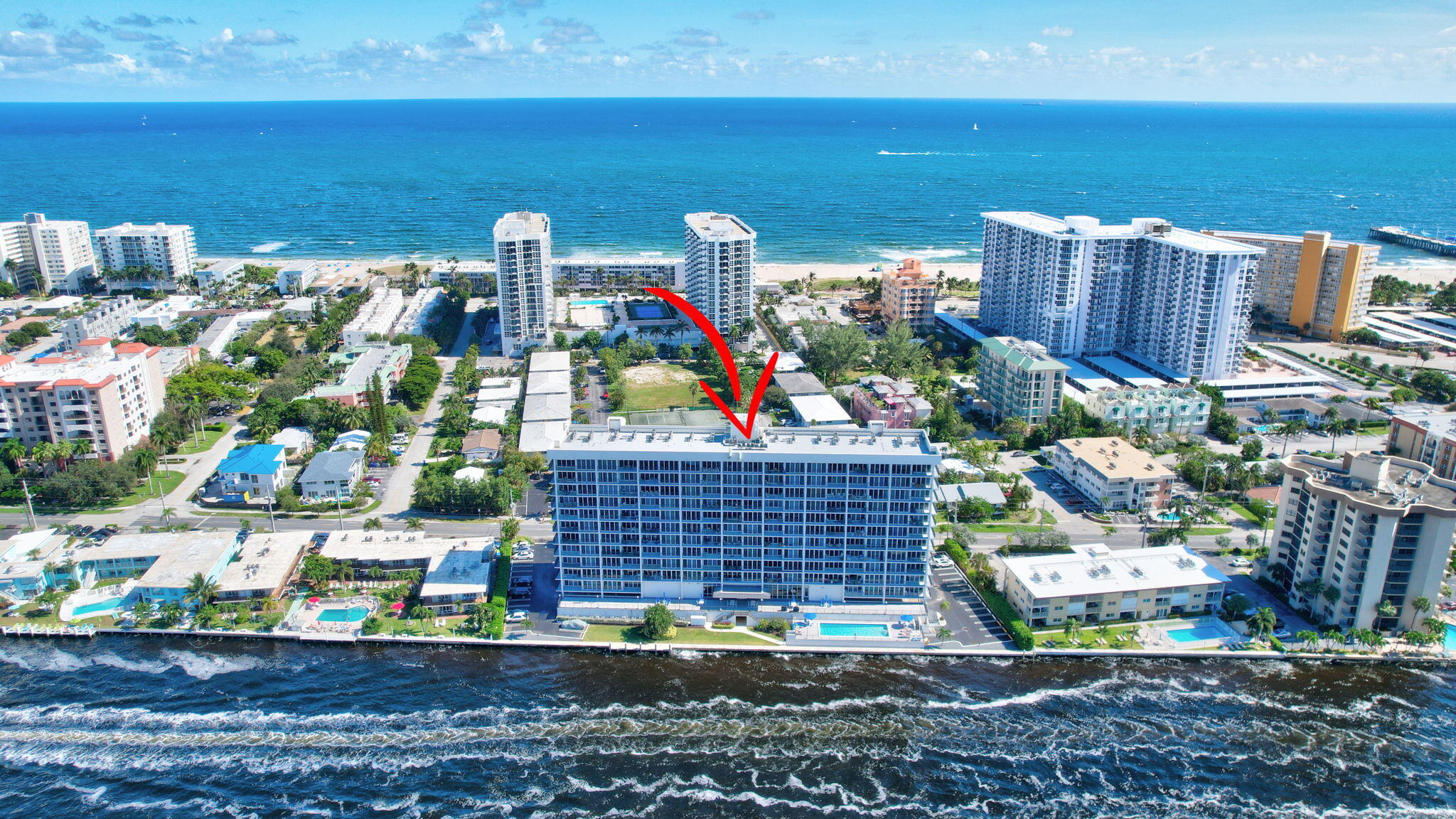 521 North Riverside Drive, Unit 1207 Pompano Beach, FL 33062 - Photo 44 of 50 8-web-or-mls-DJI_0731_2_3_4_5