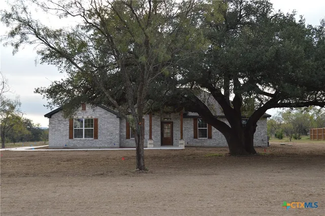 a house with a tree in front of it