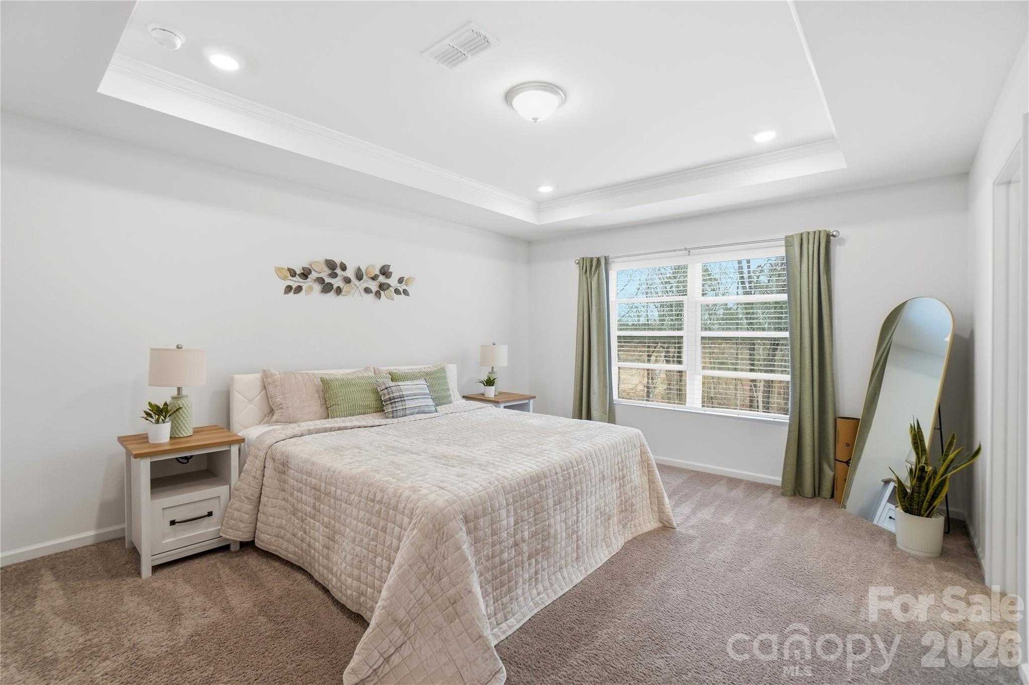 3574 Nimbell Road Monroe, NC 28110 - Photo 17 of 29 a bedroom with a bed and a large window