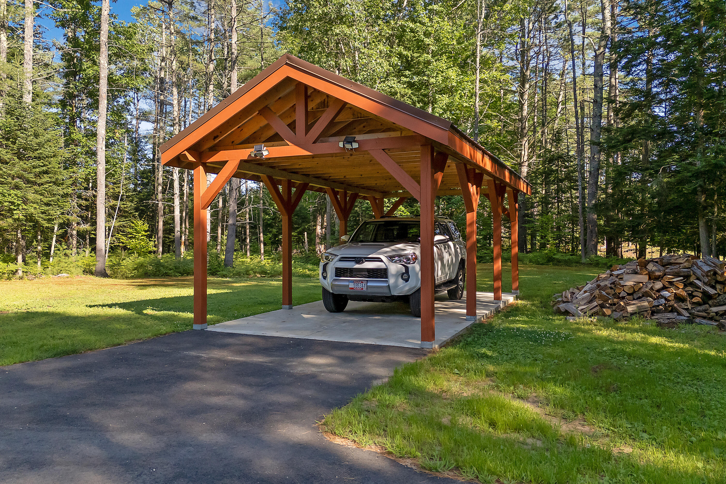 704 River Road Leeds, ME 04263 - Photo 26 of 56 Carport