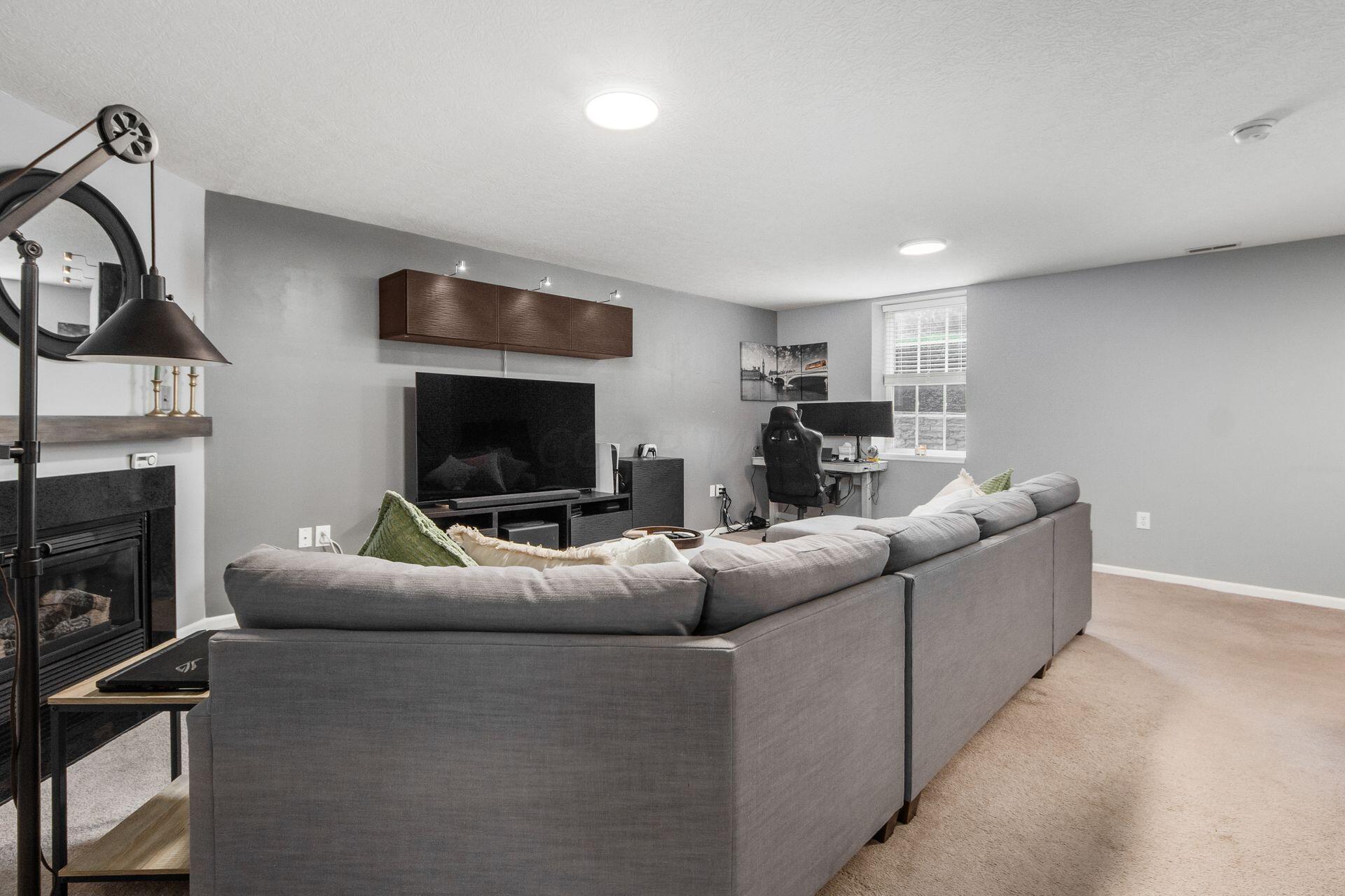 6320 Wagtail Road, Unit 6 Columbus, OH 43230 - Photo 23 of 35 Lower level family room.