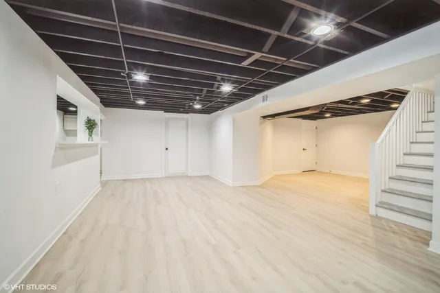 a view of empty room