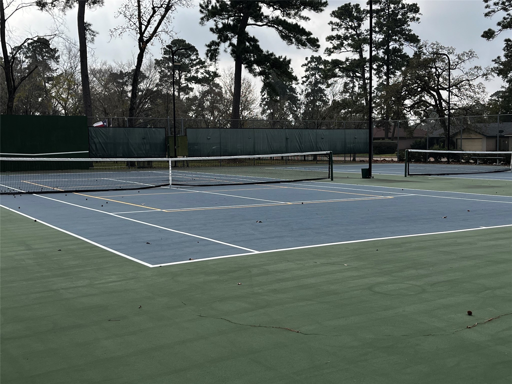 4434 Donalbain Drive Spring, TX 77373 - Photo 23 of 23 a view of a tennis court