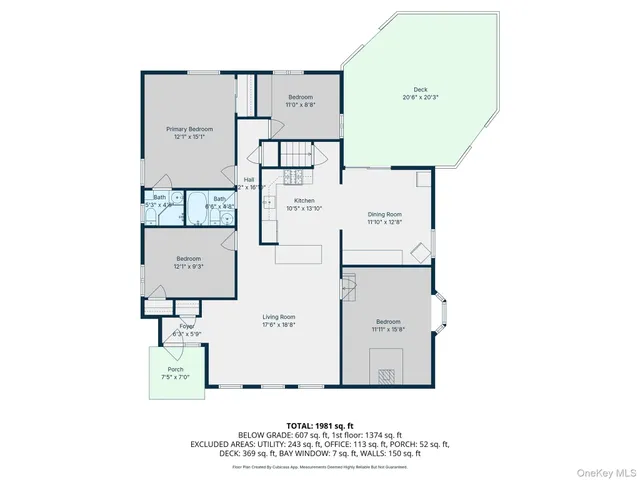 a picture of a room with a white wall and sign