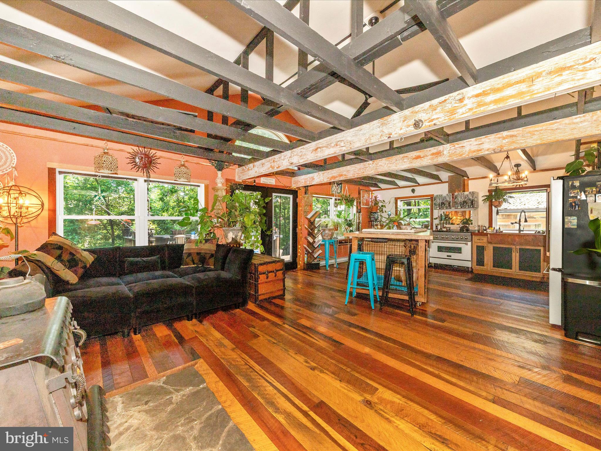 5103 Red Hill Road Keedysville, MD 21756 - Photo 24 of 78 a living room with furniture a wooden floor and next to a window