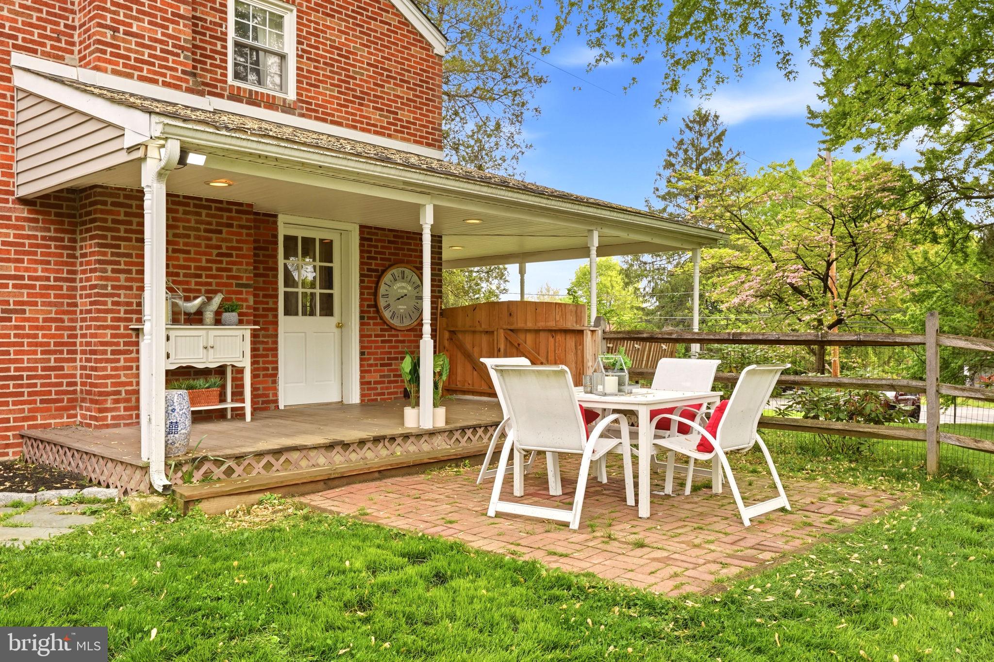 528 South Old Middletown Road Media, PA 19063 - Photo 5 of 28 Charming patio for outdoor gatherings.