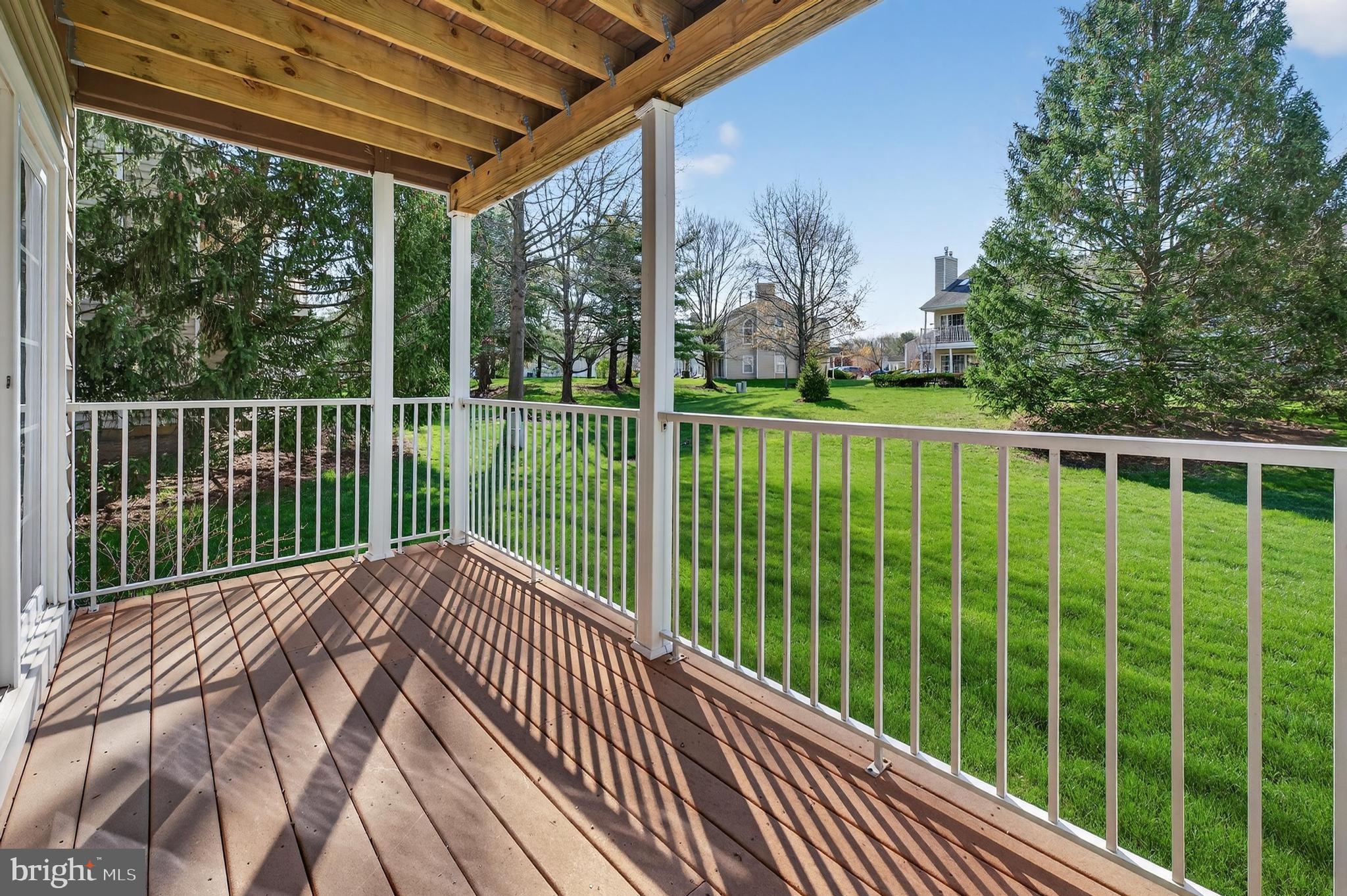 7401A Normandy Drive Mount Laurel, NJ 08054 - Photo 12 of 35 a view of balcony with wooden floor