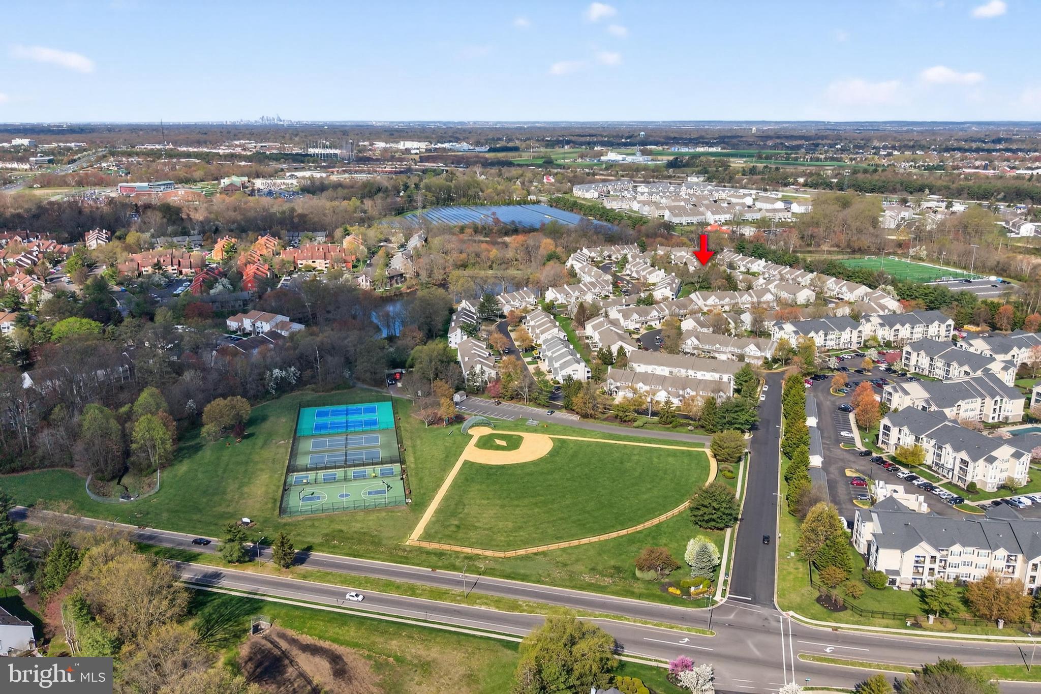 7401A Normandy Drive Mount Laurel, NJ 08054 - Photo 30 of 35 an aerial view of a city