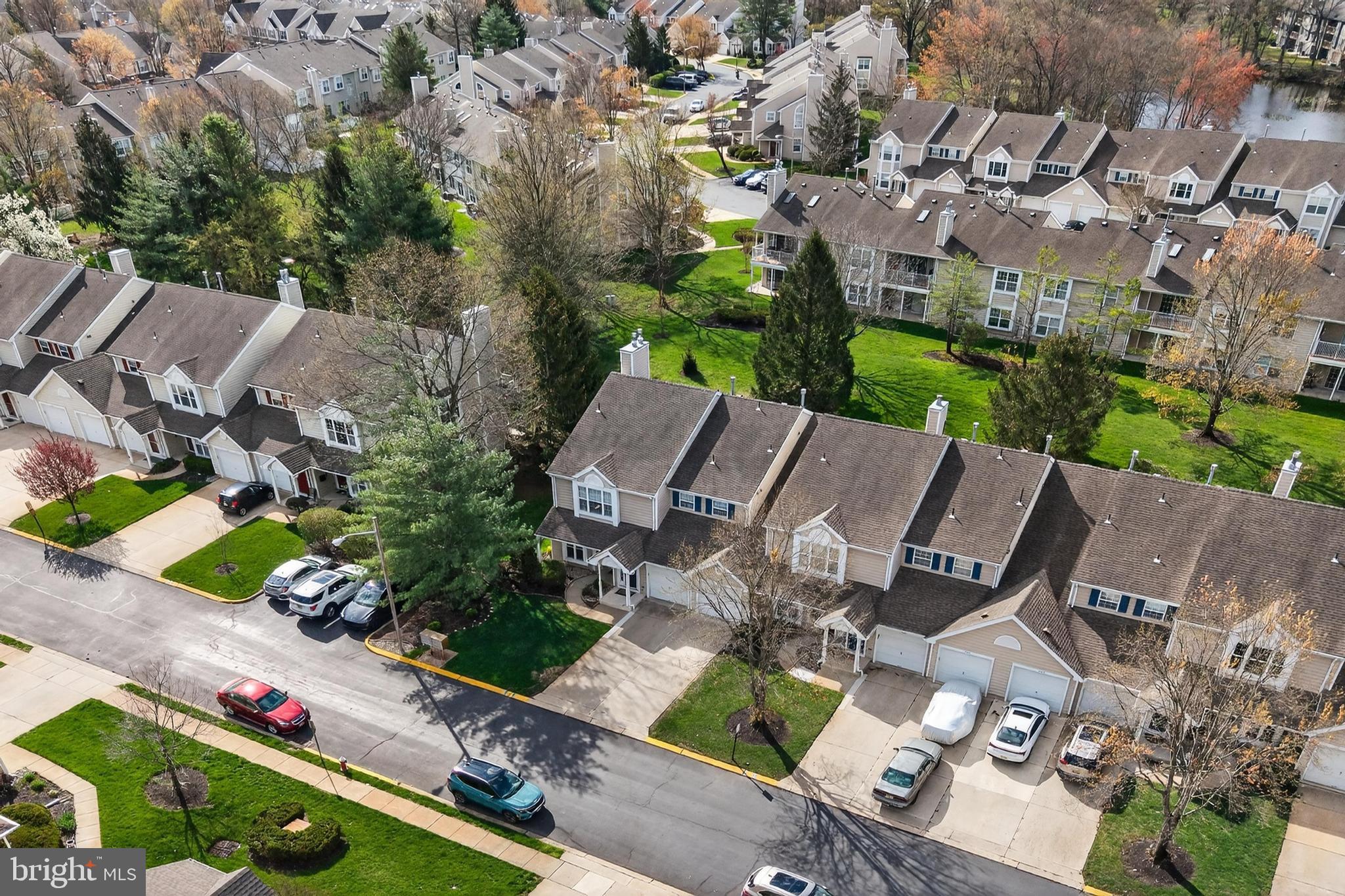 7401A Normandy Drive Mount Laurel, NJ 08054 - Photo 34 of 35 an aerial view of multiple houses with yard