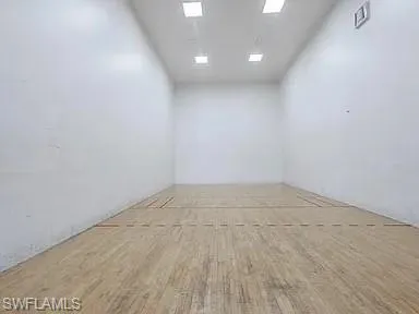 a view of empty room