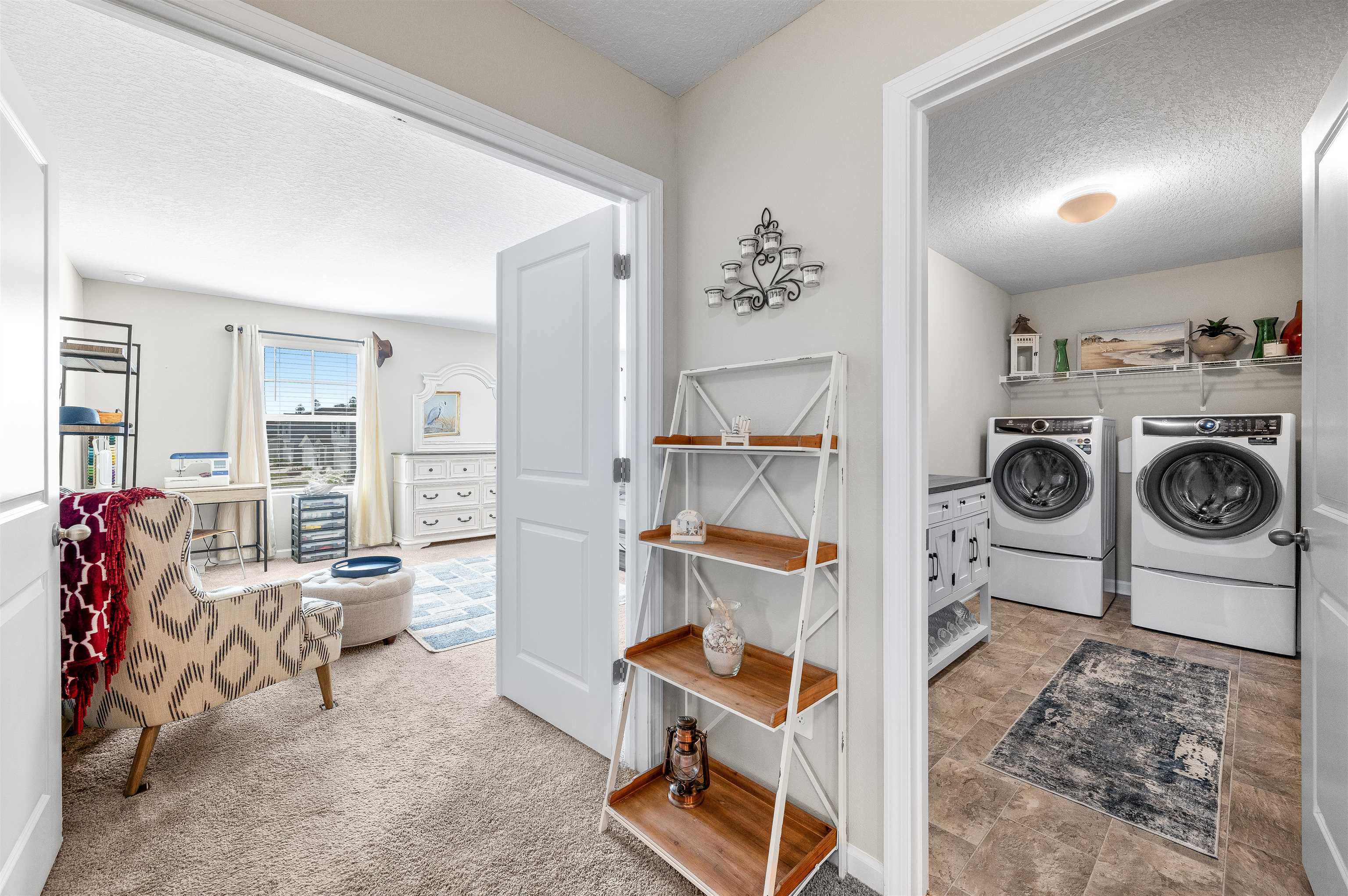 71 Barbosa Trail St. Augustine, FL 32095 - Photo 16 of 51 a view of living room filled with furniture and wooden floor