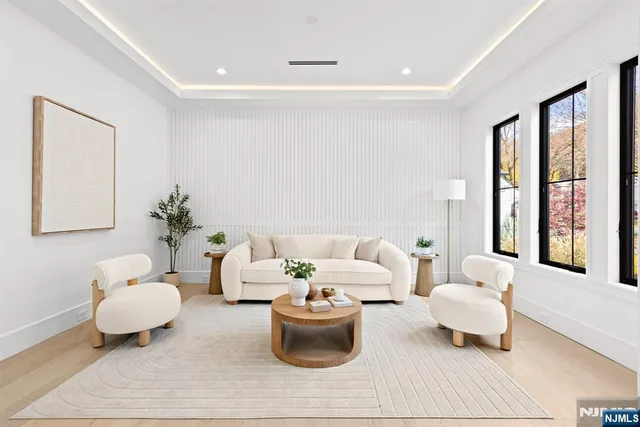 a room with furniture and a window