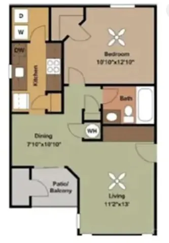 $899 | 13005 Heinemann Drive, Unit 3307, Austin, TX 78727