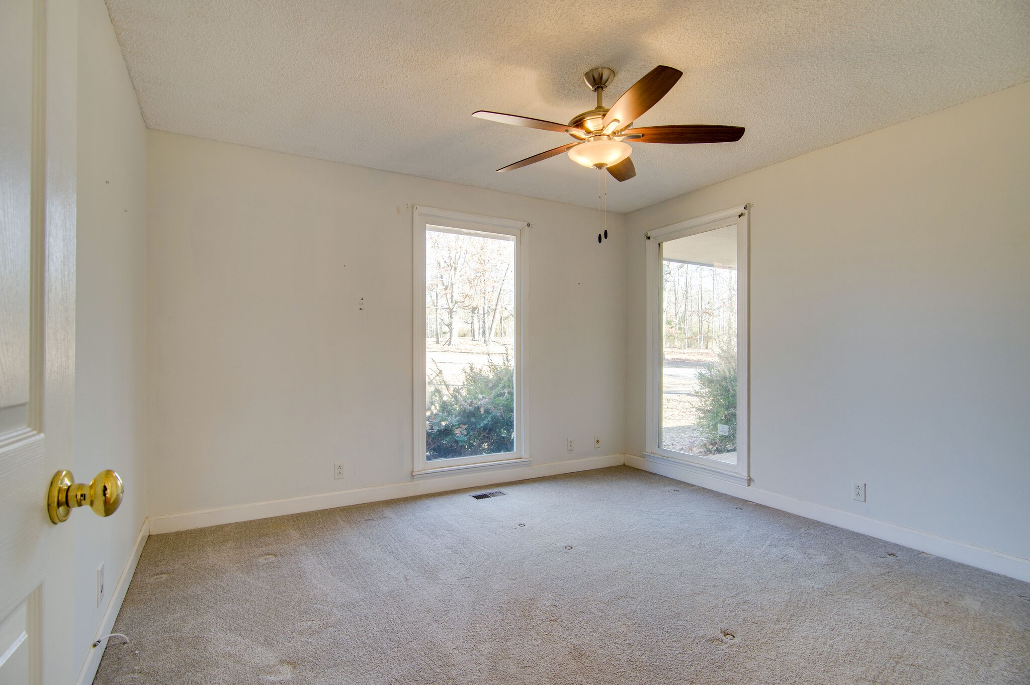 7325 Overby Road Fairview, TN 37062 - Photo 22 of 49 an empty room with windows and fan
