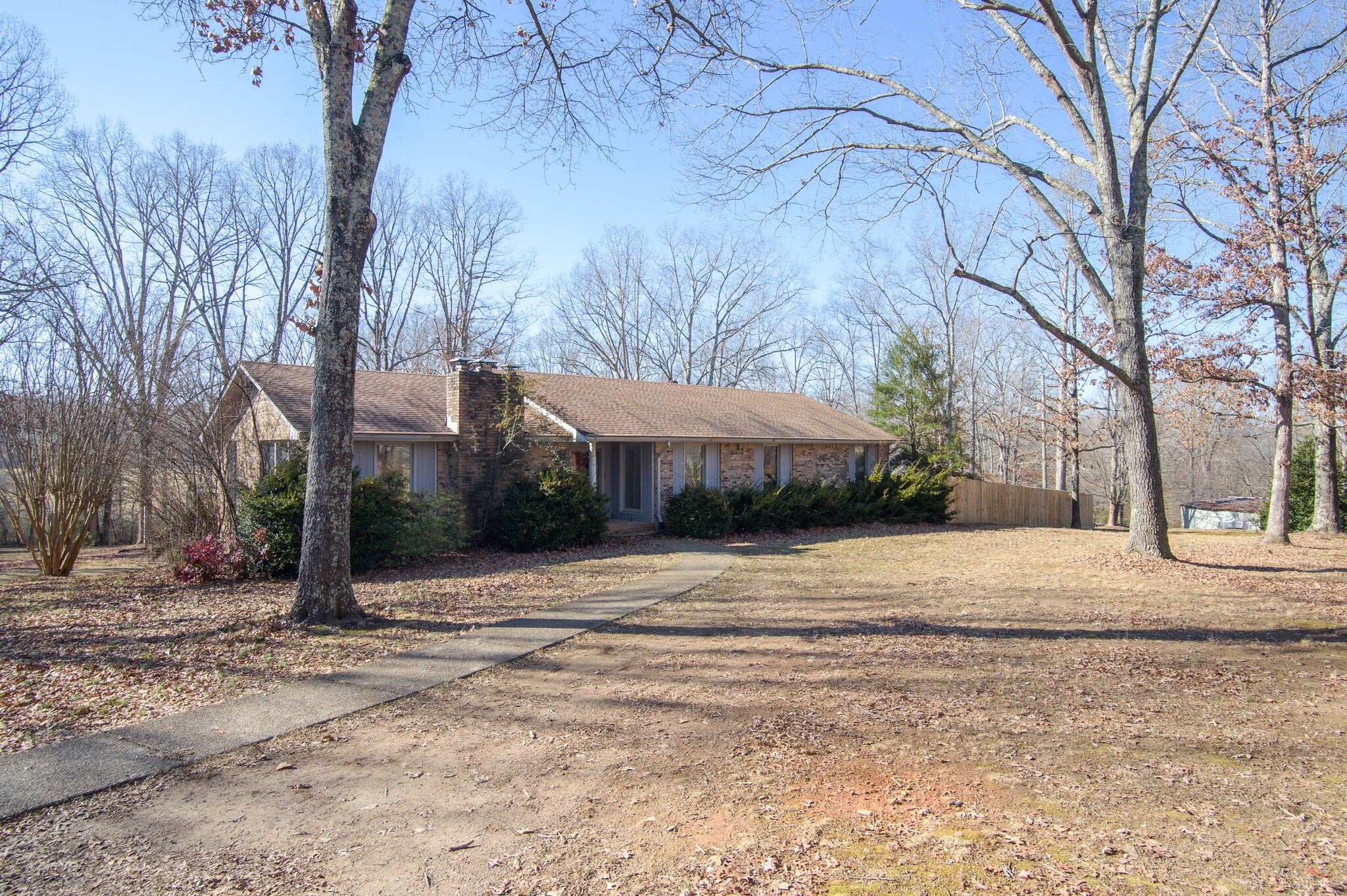 7325 Overby Road Fairview, TN 37062 - Photo 5 of 49 a outdoor view of house with yard and trees