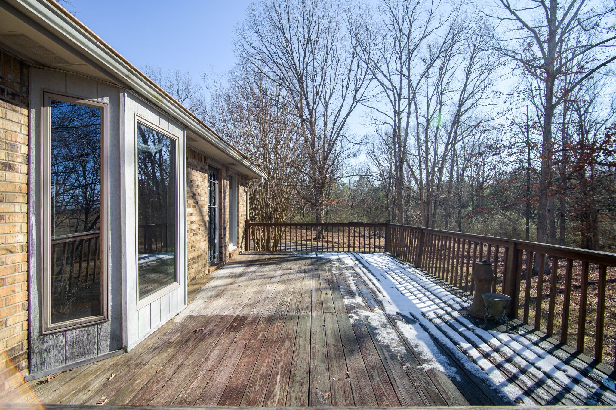7325 Overby Road Fairview, TN 37062 - Photo 42 of 49 a view of balcony with wooden floor and wooden fence