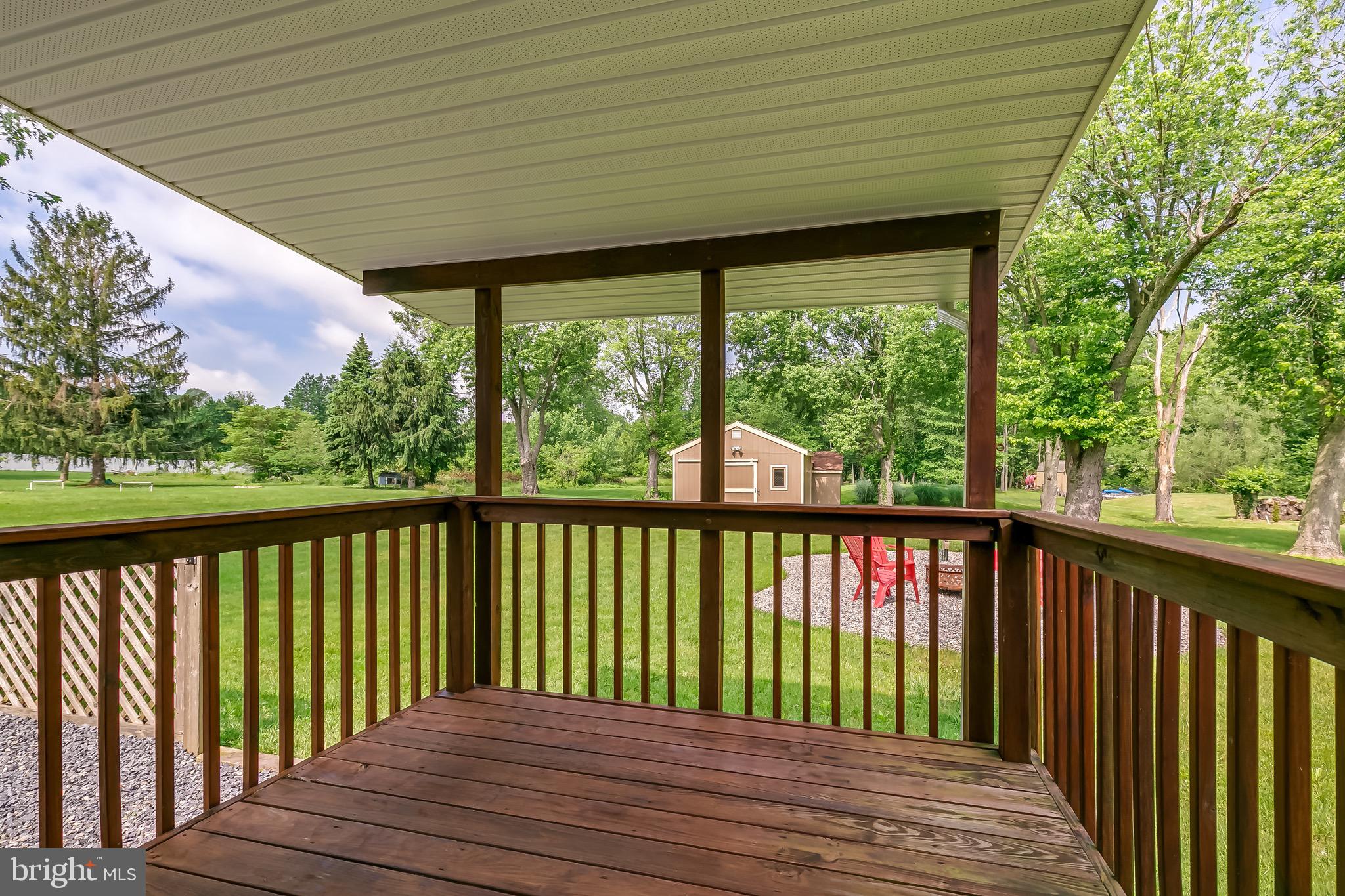 59 Chest-Georgetown Road Columbus, NJ 08022 - Photo 22 of 30 a balcony with wooden floor and outdoor space