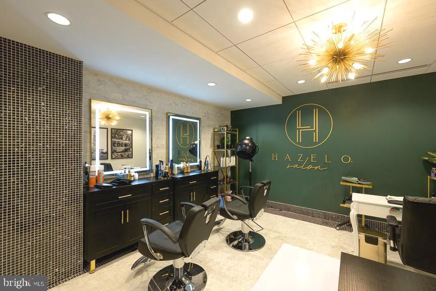 5902 Mt Eagle Drive, Unit 905 Alexandria, VA 22303 - Photo 46 of 55 a view of a workspace with furniture and a window