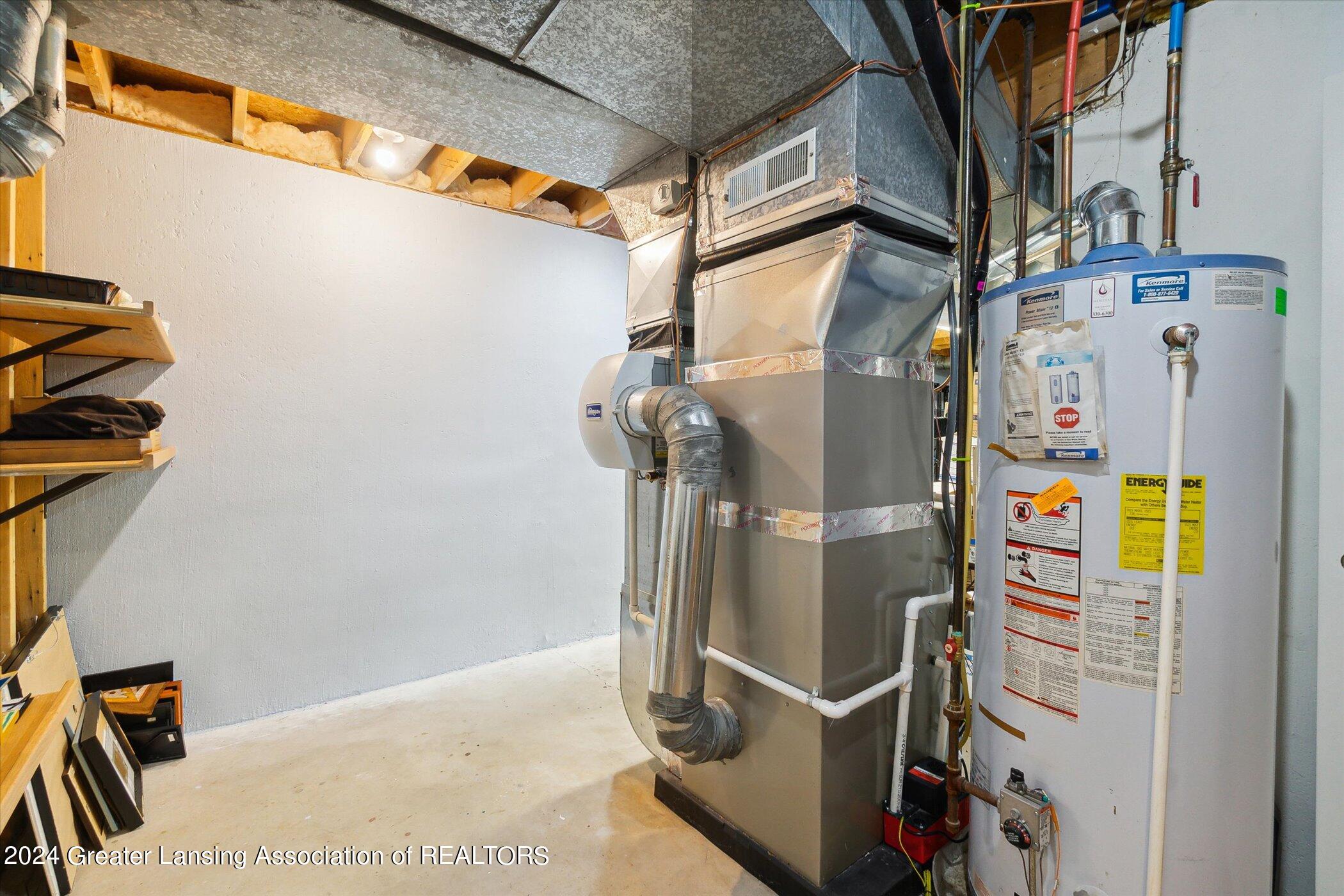 1352 Sebewaing Road Okemos, MI 48864 - Photo 38 of 48 Furnace and Water Heater