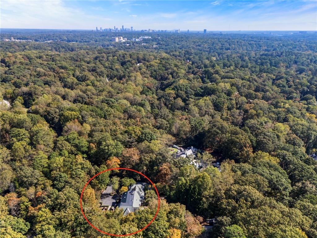 2485 West Wesley Road Northwest Atlanta, GA 30327 - Photo 5 of 84 an aerial view of residential houses with city view