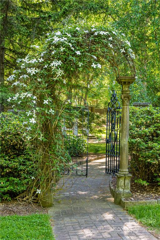 343 Vanderbilt Road Asheville, NC 28803 - Photo 39 of 48 a view of a yard with plants and trees