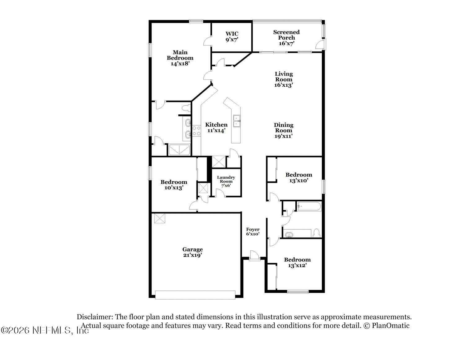 97572 Albatross Drive Yulee, FL 32097 - Photo 20 of 20 a picture of a room with a floor plan