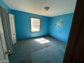 18601 Libby Road Maple Heights, OH 44137 - Photo 12 of 20 Unfurnished room with dark carpet