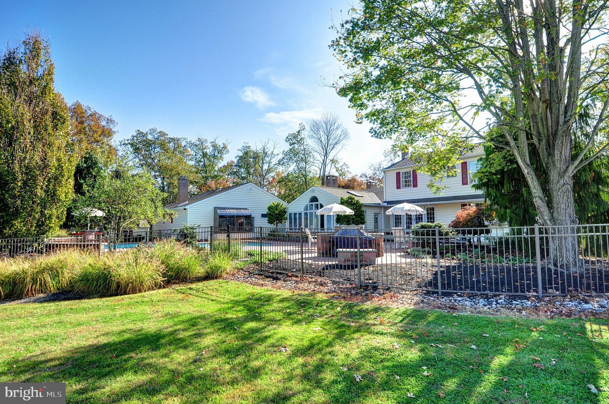 575 Creamery Road Telford, PA 18969 - Photo 4 of 49 Fenced pool and patio area plus large yard