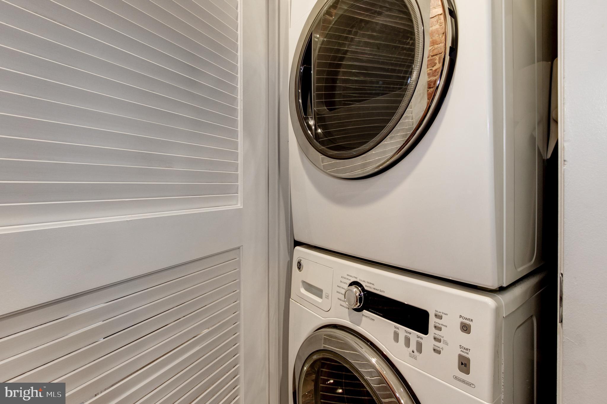 37 Todd Place Northeast, Unit 3 Washington, DC 20002 - Photo 13 of 28 a utility room with dryer and washer
