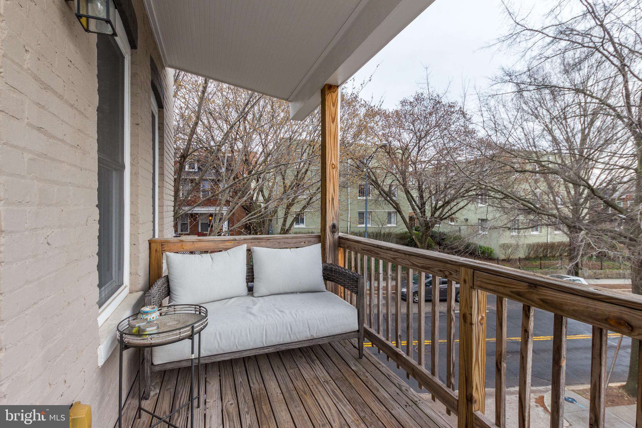 37 Todd Place Northeast, Unit 3 Washington, DC 20002 - Photo 22 of 28 a view of a two chairs in the balcony