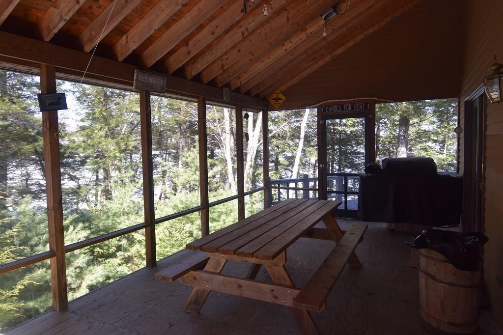2515 Embden Pond Road Embden, ME 04958 - Photo 24 of 35 second screened porch