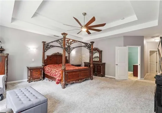 a freezer sitting inside of a room