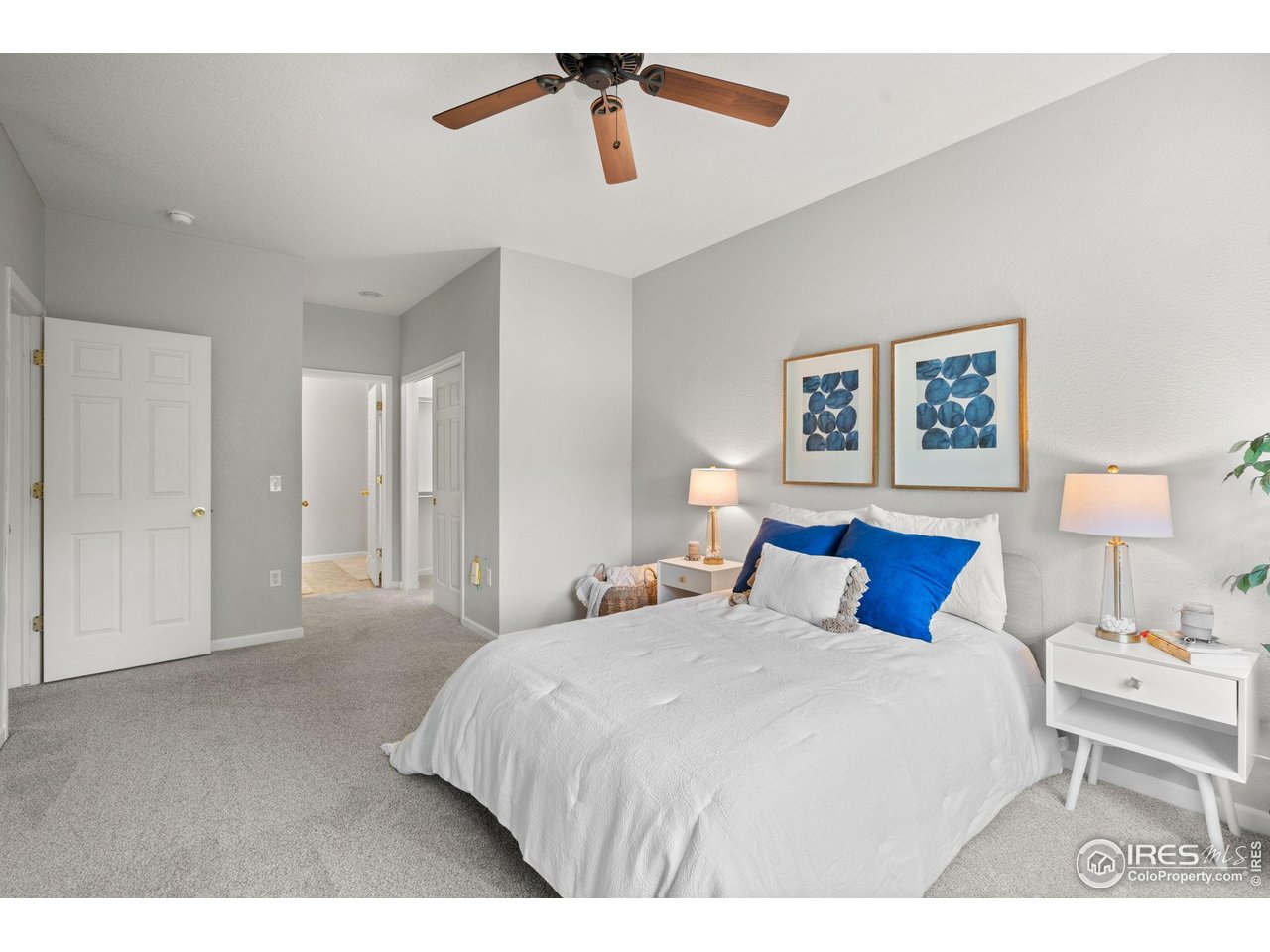 4501 Nelson Road, Unit 2105 Longmont, CO 80503 - Photo 21 of 37 Primary bedroom with 2 separate closets and en suite bathroom