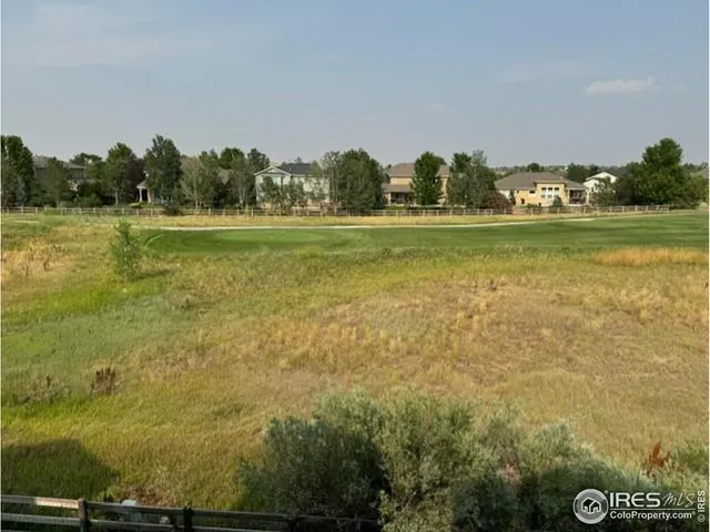 a view of a green field