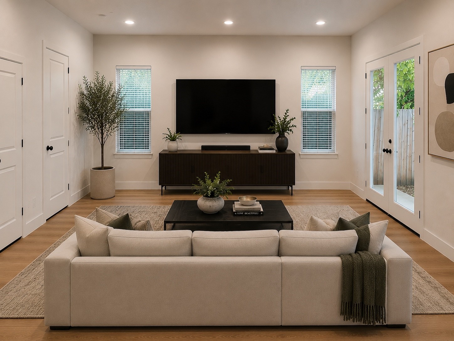 5312 Denmark Street Houston, TX 77028 - Photo 7 of 23 Living Room (virtually staged)