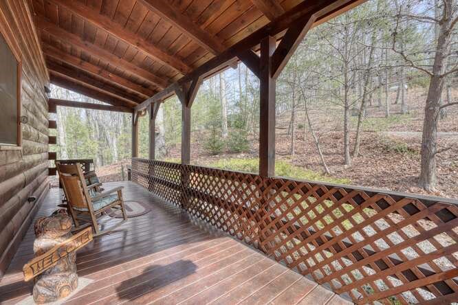 76 Channing Hollow Morganton, GA 30560 - Photo 31 of 47 a view of entryway with wooden floor
