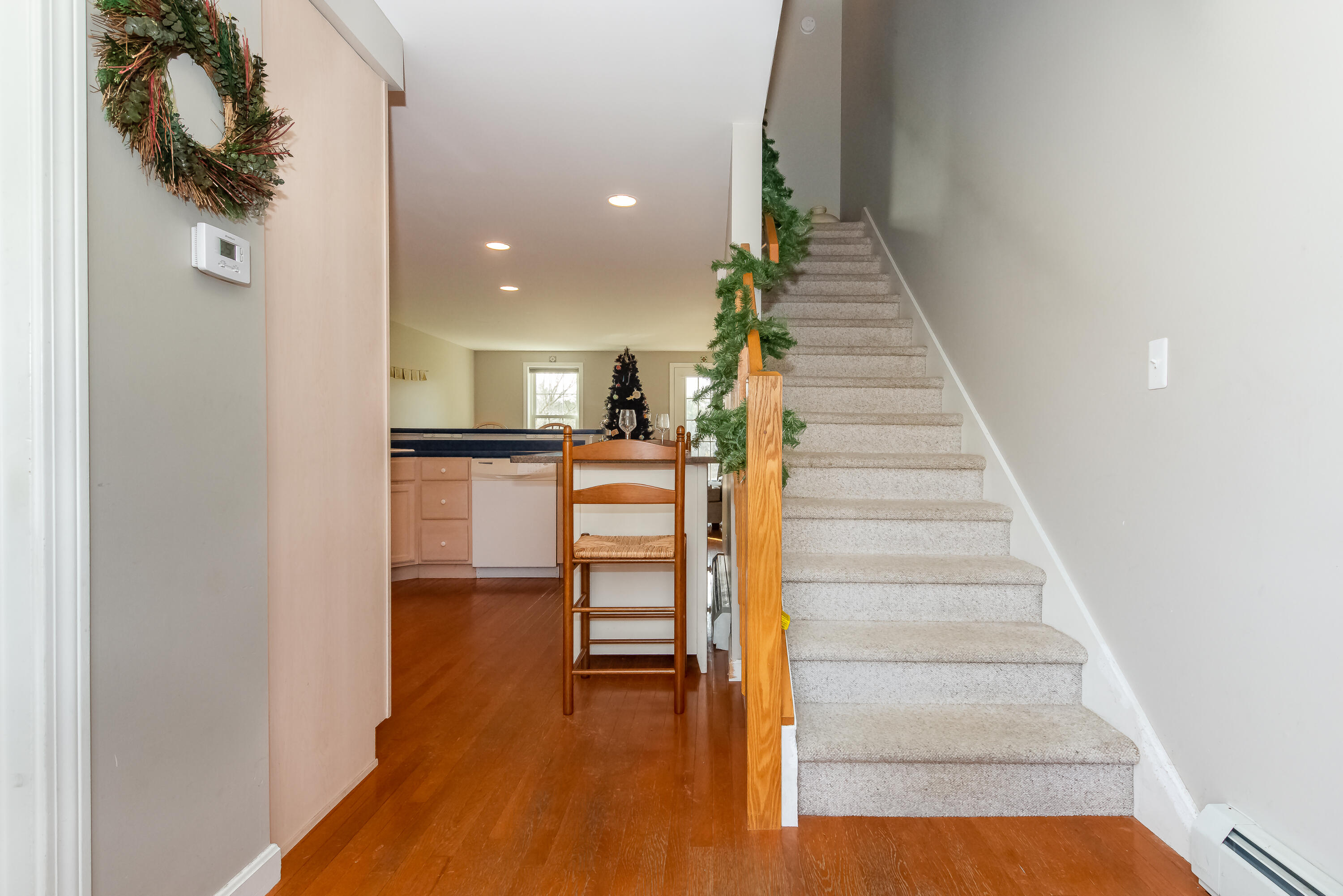 24 Elizabeth Road, Unit 24 South Berwick, ME 03908 - Photo 15 of 28 Rear Hall and Stairs