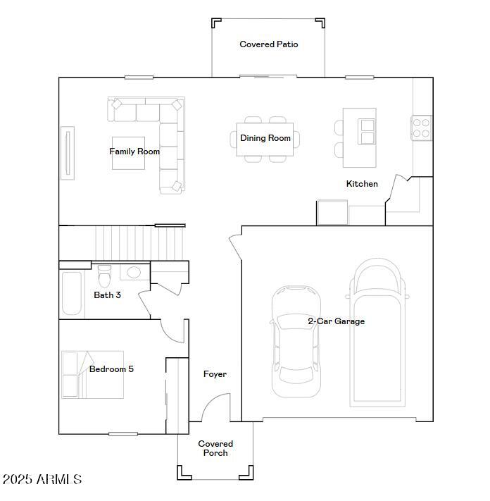 9529 West Cheery Lynn Road Phoenix, AZ 85037 - Photo 26 of 27 Floor 1 Floorplan
